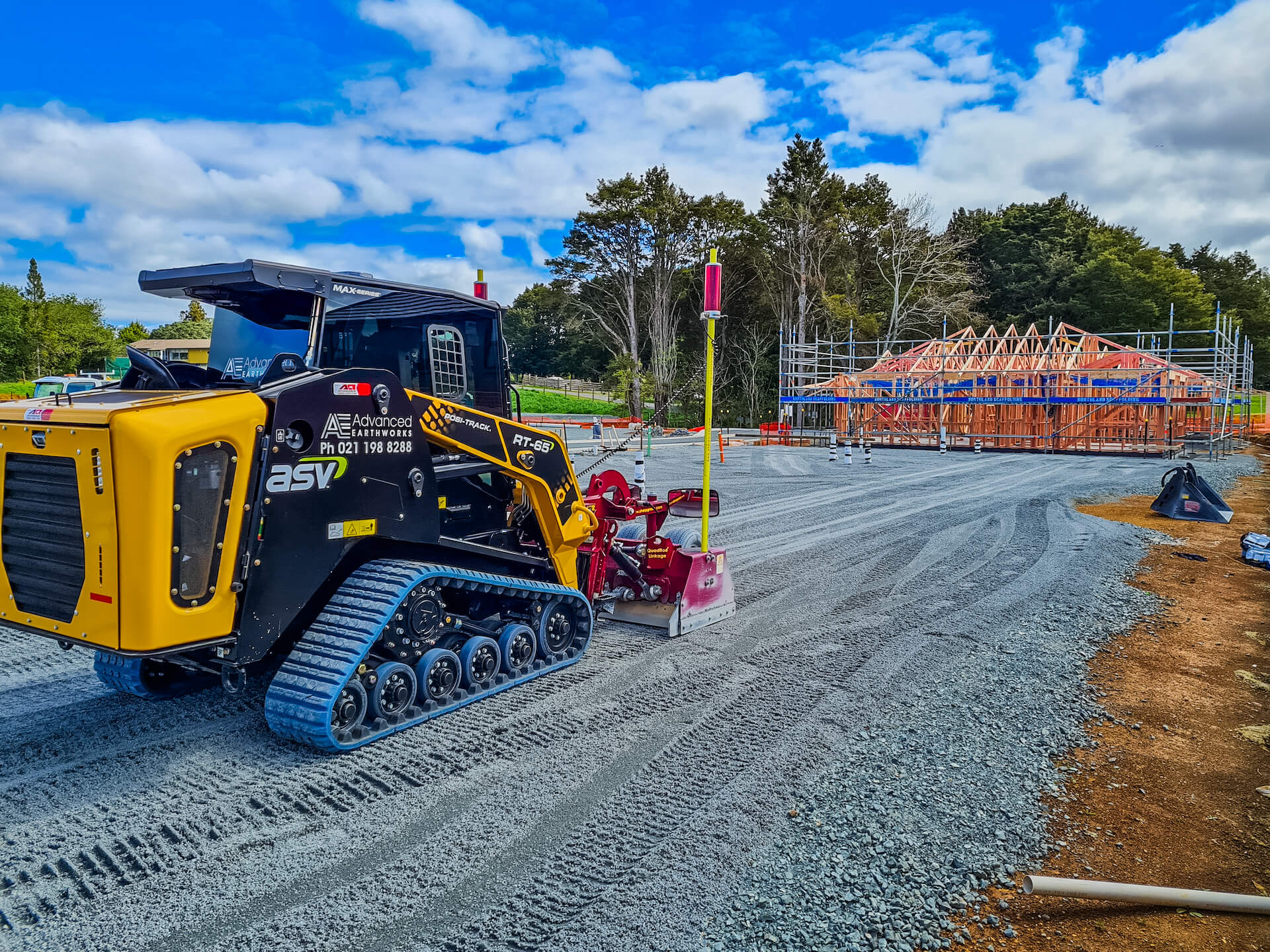Advanced Earthworks Limited-DJI3-93 Residential site preparation in Northland | Advanced Earthworks